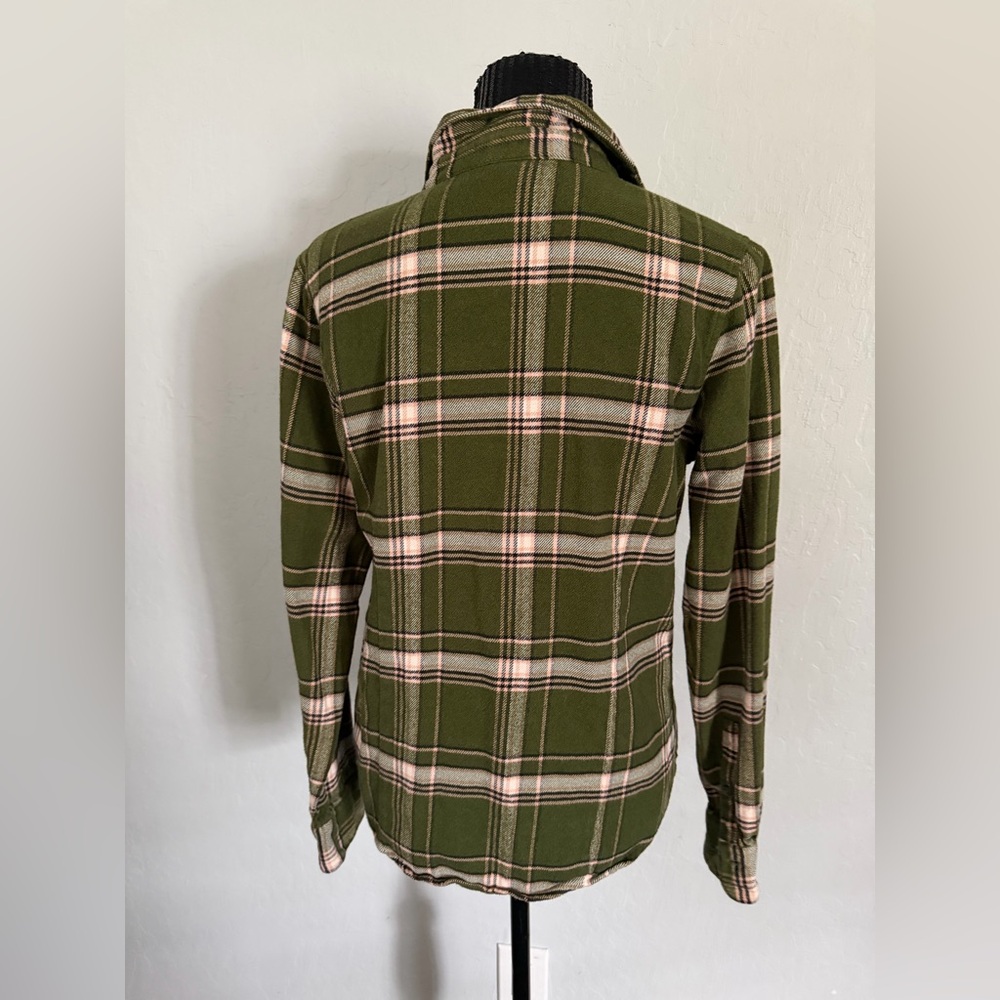 Womens Patagonia Organic Cotton Flannel Shirt Size S EUC - Picture 4 of 7